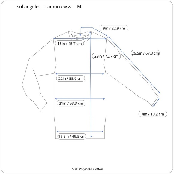 ANTHROPOLOGIE Sol Angeles Women’s Sol Camo Pullover in Size Medium - Picture 7 of 8